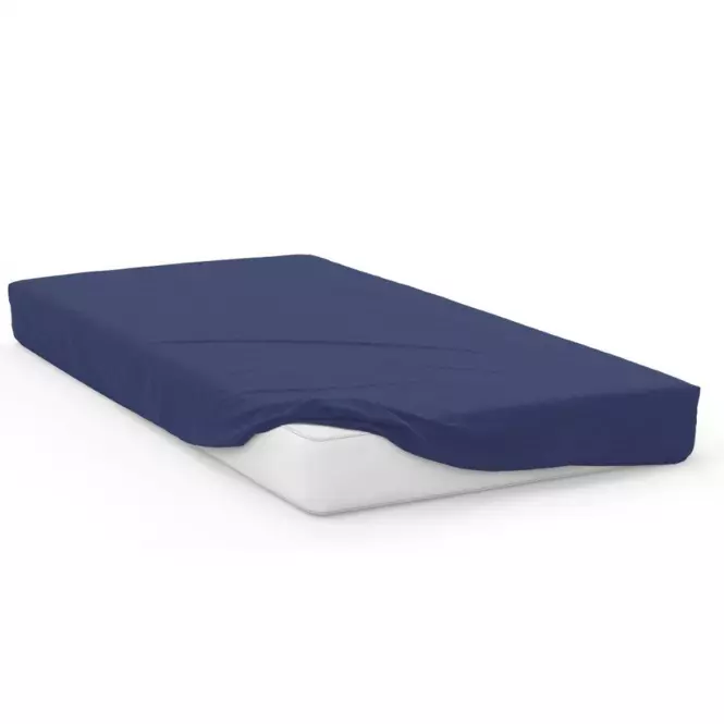 Lepedő Jersey gumiszalaggal 140x200 gránát,2
