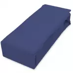 Lepedő Jersey gumiszalaggal 200x220 gránát
