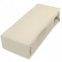 Lepedő Jersey gumiszalaggal 160x200 krém