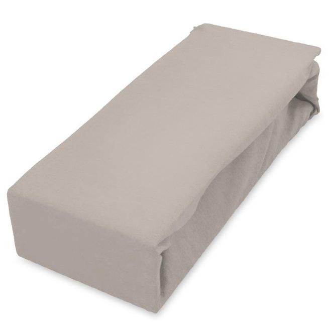 Lepedő Jersey gumiszalaggal 140x200 szürke
