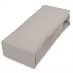 Lepedő Jersey gumiszalaggal 160x200 szürke