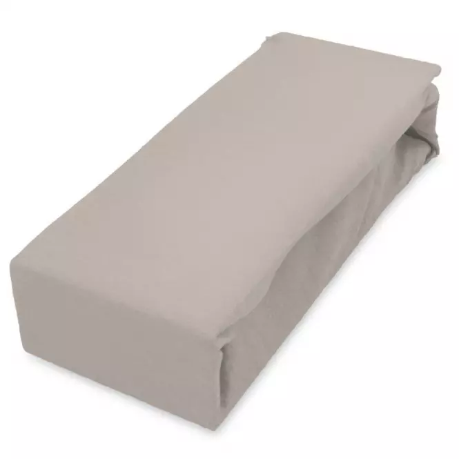 Lepedő Jersey gumiszalaggal 200x220 szürke