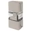 Lepedő Jersey gumiszalaggal 200x220 szürke,3