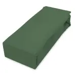 Lepedő Jersey gumiszalaggal 90x200 zöld