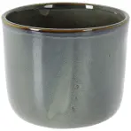 Zöld porcelán virágcserép