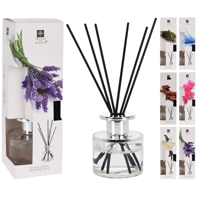 Légfrissítő 6 illattal 100 ml