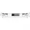 Gázcső FF 1/2” 1,0 m PVC WG1000,2