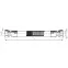 Gázcső FF 1/2” 2,0 m PVC WG2000,2
