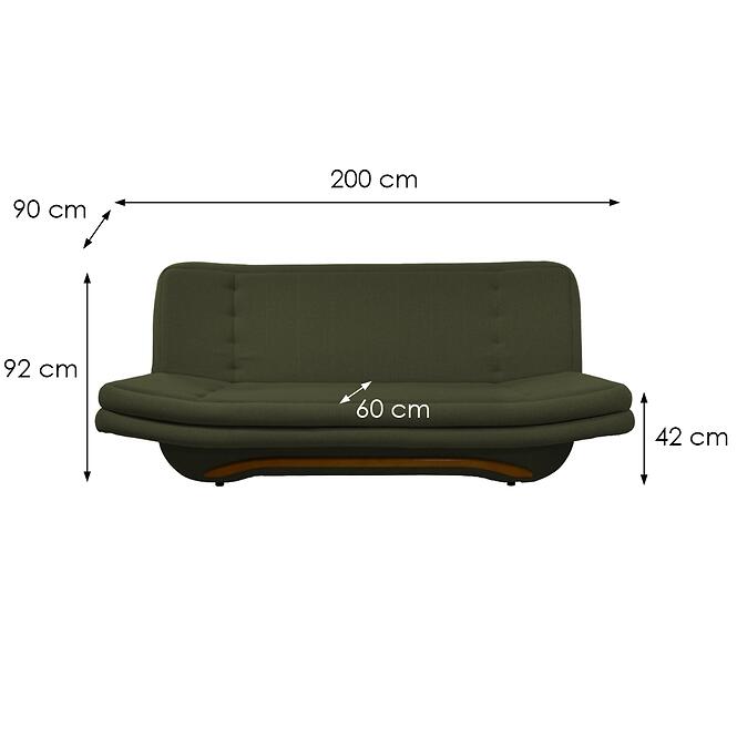 Kanapé Lodka faanyag Opium 38,3