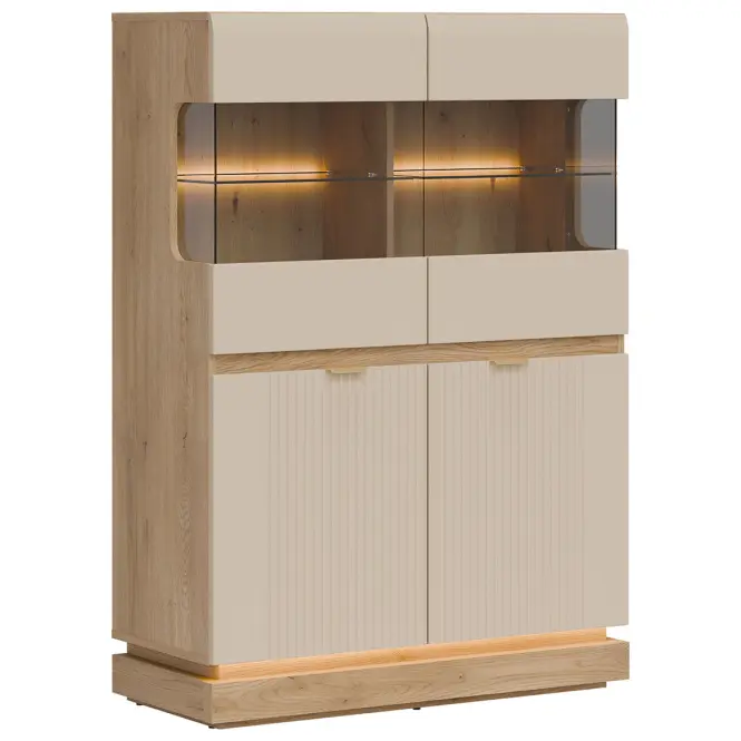 Vitrin Alacsony Milton Ml04 Cashmere