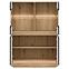 Vitrin Alacsony Milton Ml04 tölgy Crem Torro Antracit,5