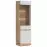 Vitrin L/P  Milton Ml05 tölgy Crem Torro Fehér