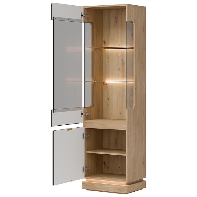 Vitrin L/P  Milton Ml05 tölgy Crem Torro Antracit