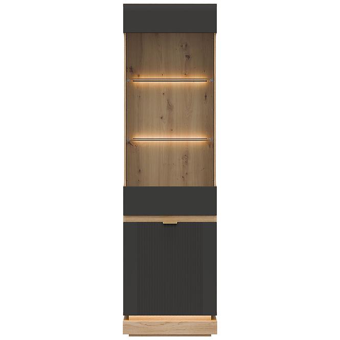 Vitrin L/P  Milton Ml05 tölgy Crem Torro Antracit