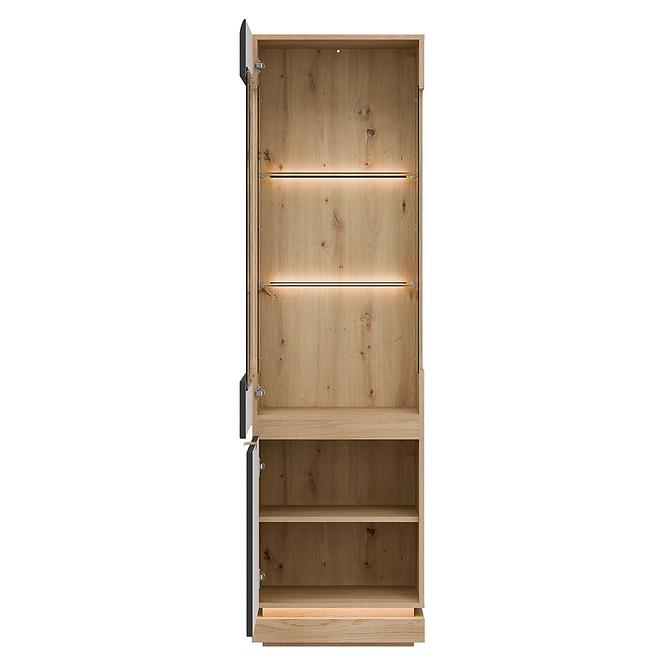 Vitrin L/P  Milton Ml05 tölgy Crem Torro Antracit