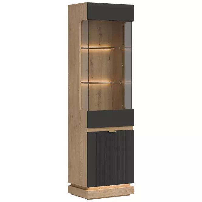 Vitrin L/P  Milton Ml05 tölgy Crem Torro Antracit