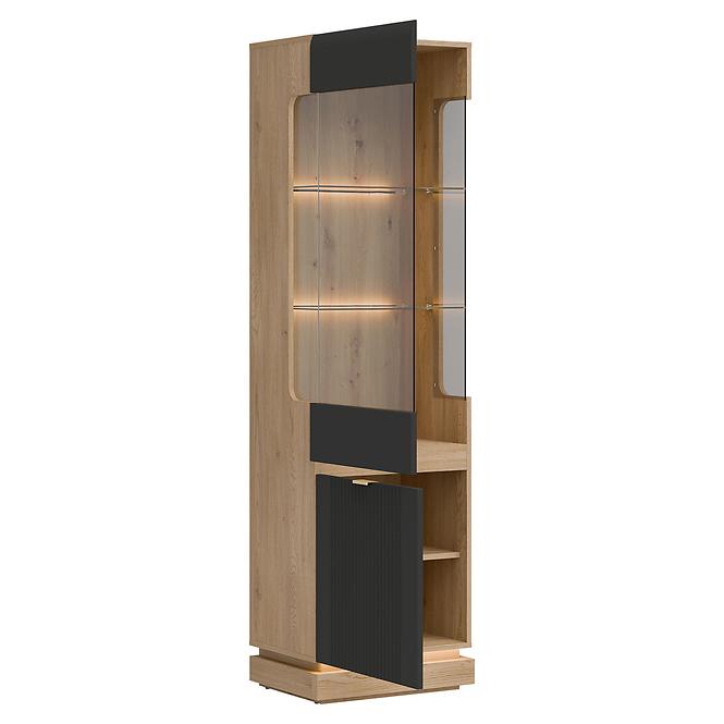 Vitrin L/P  Milton Ml05 tölgy Crem Torro Antracit