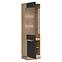 Vitrin L/P  Milton Ml05 tölgy Crem Torro Antracit,7