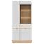 Vitrin Milton Ml06 tölgy Crem Torro Fehér,4