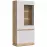Vitrin Milton Ml06 tölgy Crem Torro Fehér