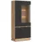 Vitrin Milton Ml06 tölgy Crem Torro  Antracit