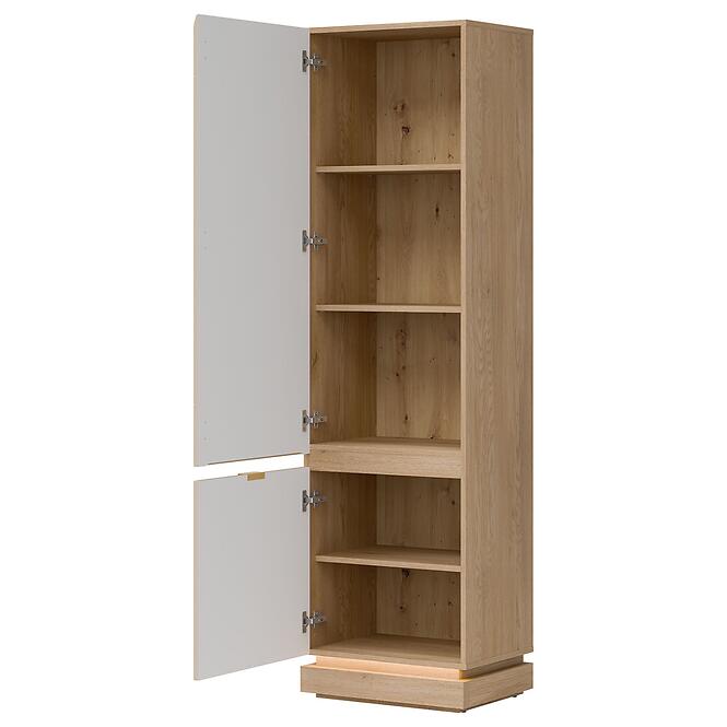 Szekrény L/P Milton Ml07 tölgy Crem Torro Kremona,4