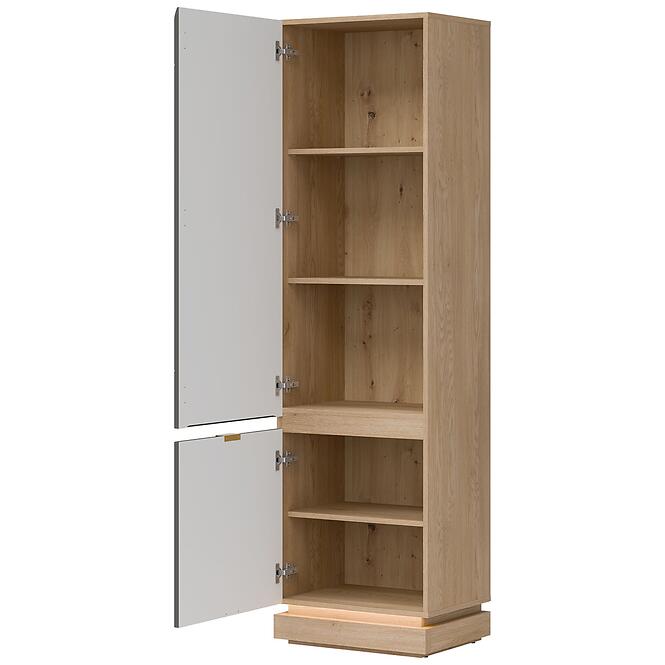 Szekrény L/P Milton Ml07 tölgy Crem Torro Szürke