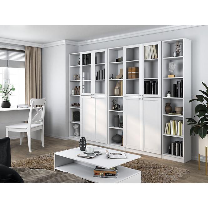 Vitrin 40cm Pafos Fehér