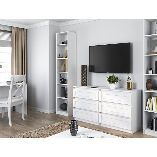 Vitrin 40cm Pafos Fehér