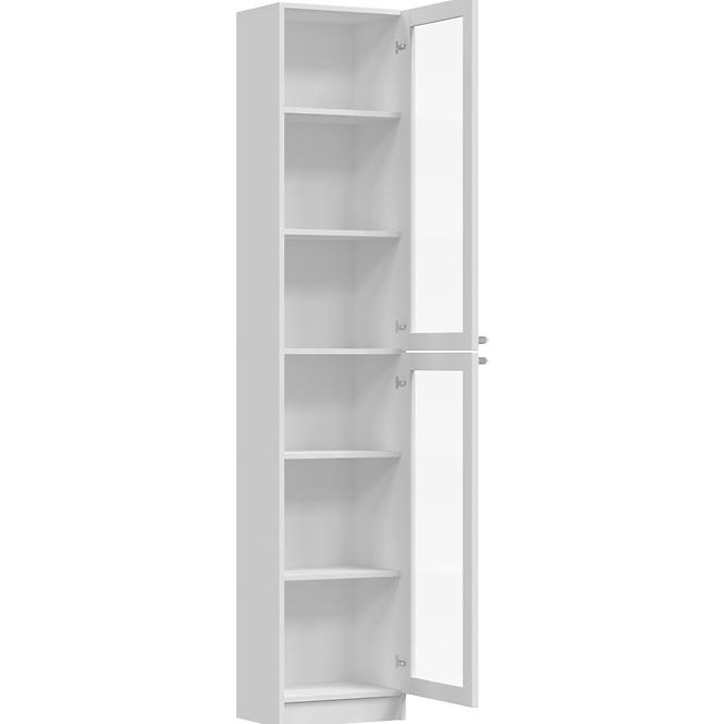 Vitrin 40cm Pafos Fehér 2