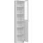Vitrin 40cm Pafos Fehér Hdf,3