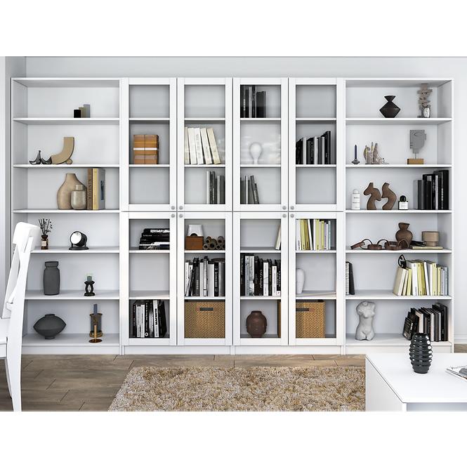 Vitrin 80cm Pafos Fehér