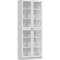 Vitrin 80cm Pafos Fehér 4