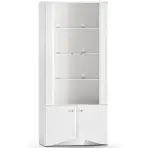 Vitrin Glamour 01 Fehér Fényes