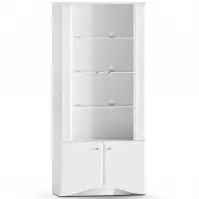 Vitrin Glamour 01 Fehér Fényes