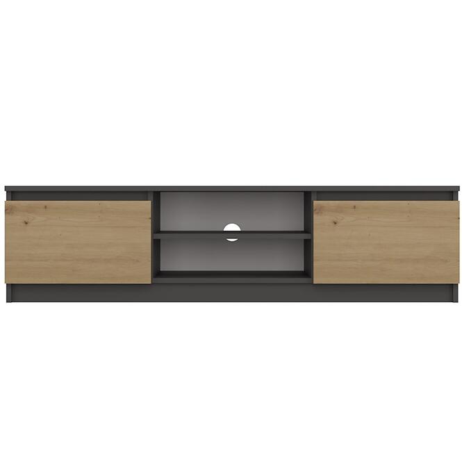 Szafka RTV140 Malwa Antracit/Artisan