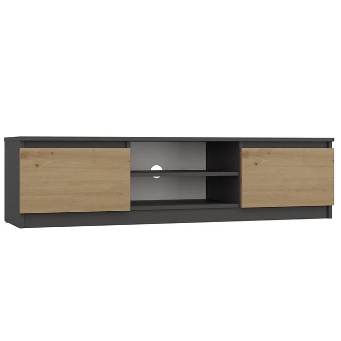 Szafka RTV140 Malwa Antracit/Artisan