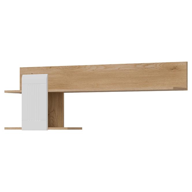 Falipolc Milton ML10 tölgy crem torro fehér