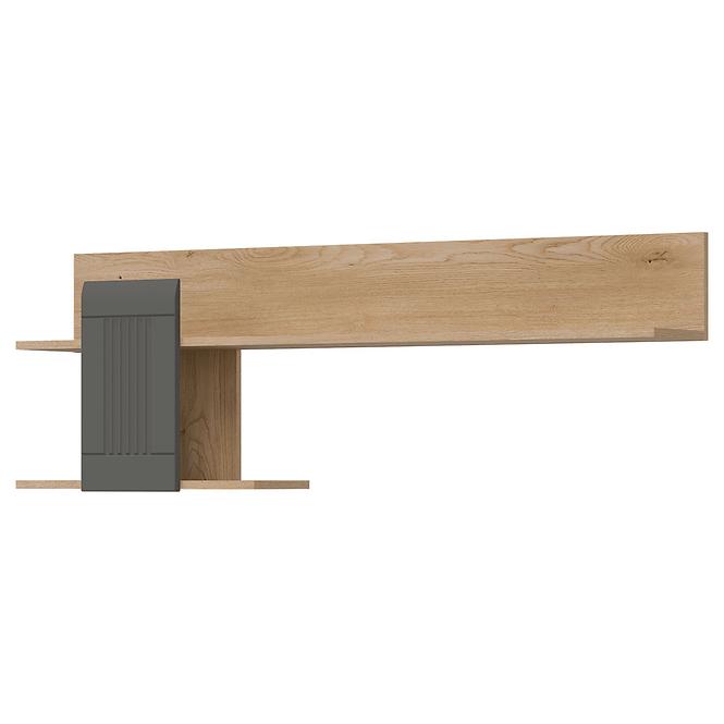 Falipolc Milton ML10 tölgy crem torro szürke,4
