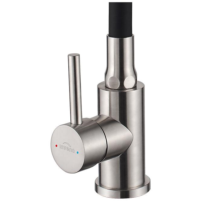 Mosogató csaptelep Silva Inox fekete,3