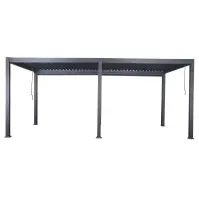 Kerti pavilon / pergola Merkury Max 3x6x2,5m