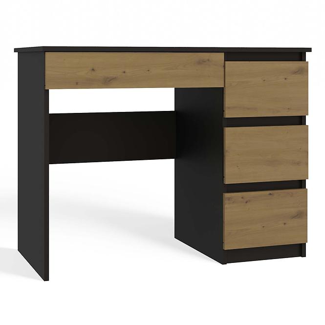 Íróasztal Mijas Jobbra Antracit/Artisan Antracit,3