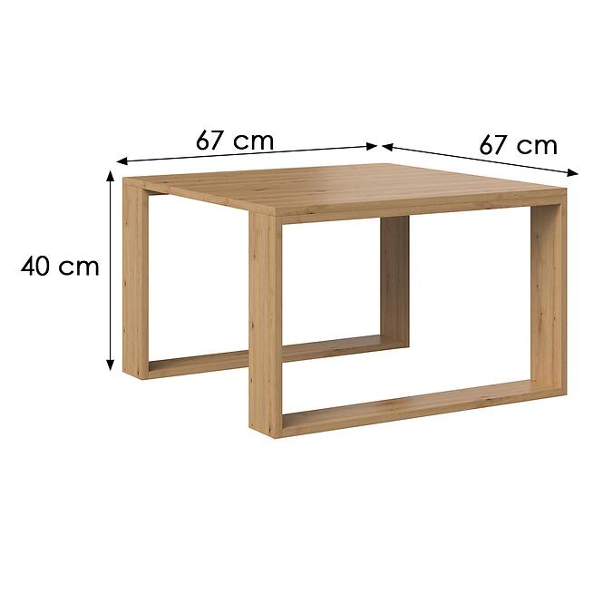 Dohányzóasztal Modern Mini Artisan