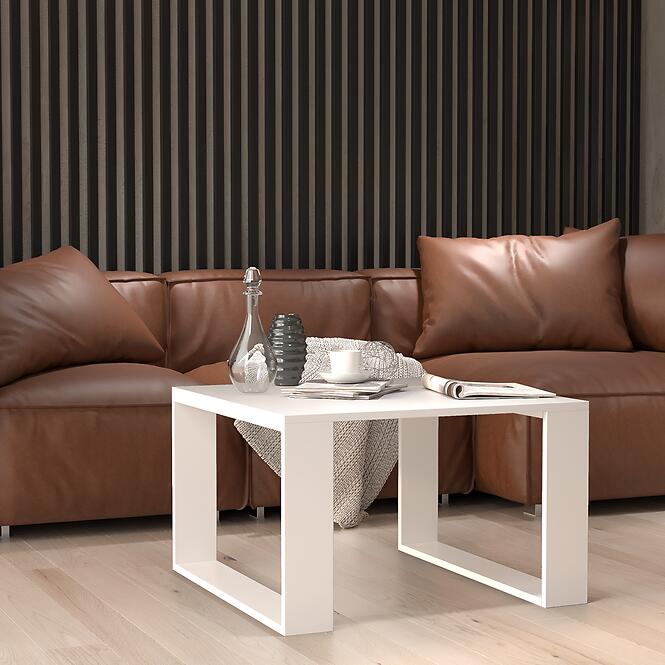 Dohányzóasztal Modern Mini Biela
