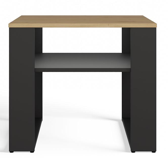 Konferenčný stolík Modern 2p Mini Slim Artisan/Čierna,3