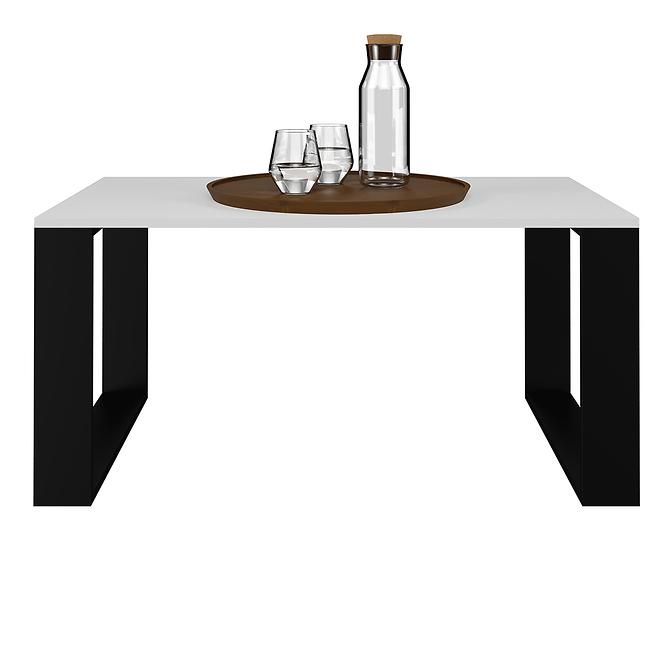 Konferenčný stolík Modern Biela/Čierna,4