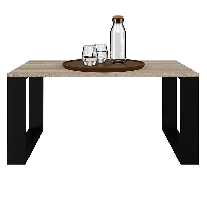 Dohányzóasztal Modern Sonoma/Fekete