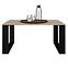Dohányzóasztal Modern Sonoma/Fekete,4