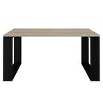 Konferenčný stolík Modern Sonoma/Čierna