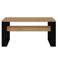 Dohányzóasztal Modern 1p Artisan/Fekete